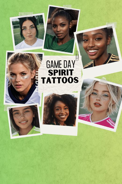 Game Day Tattoos