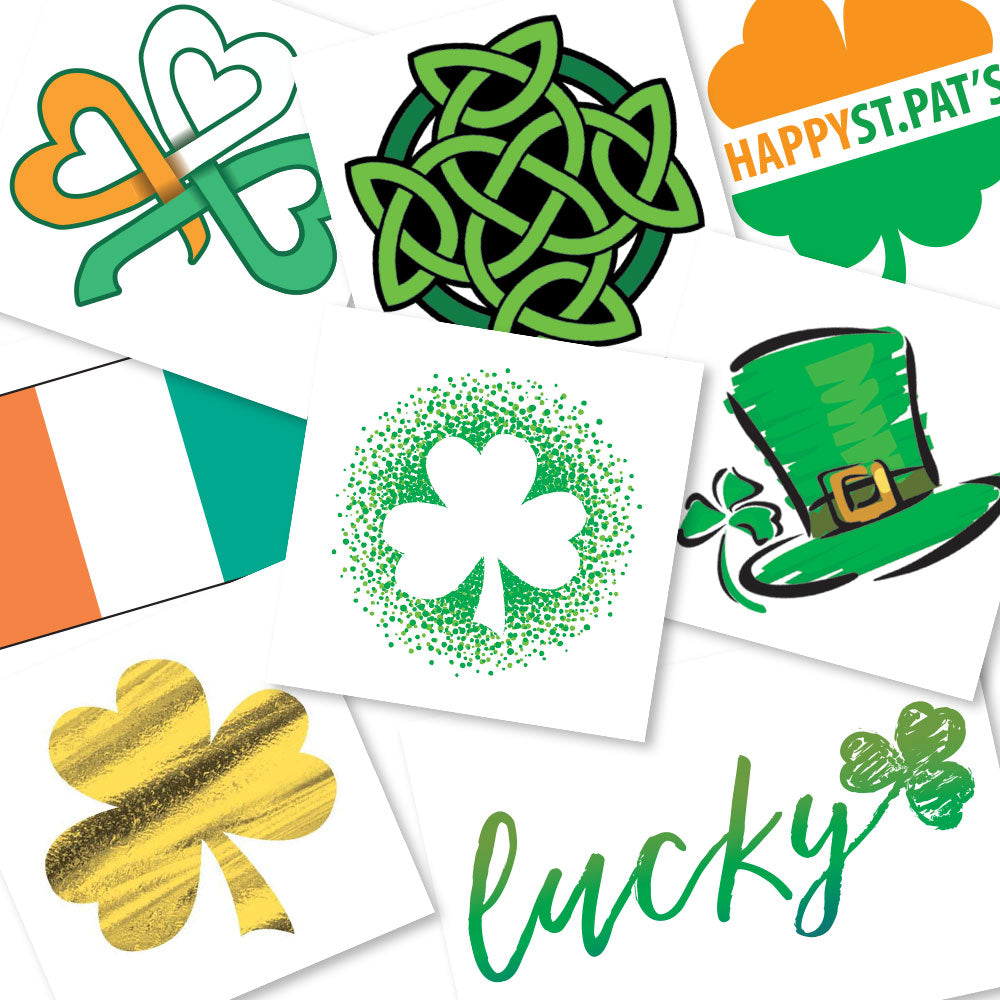 St Patrick's Day  Temporary Tattoos