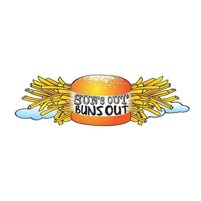 Suns Out Buns Out Lower Back Temporary Tattoo