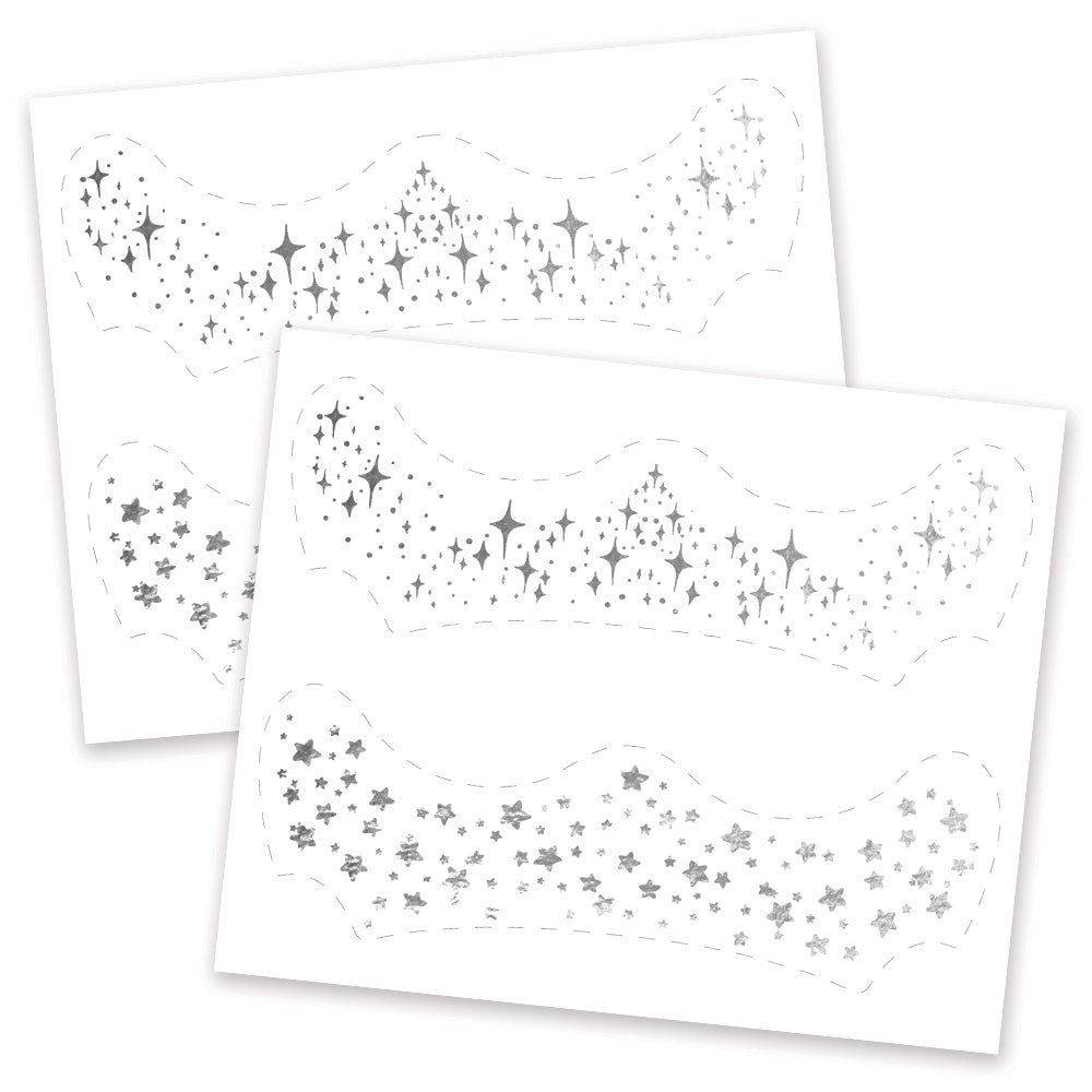 Natural Vibes Freckle Temporary Tattoos Party Pack 6 Tattoos Assortment