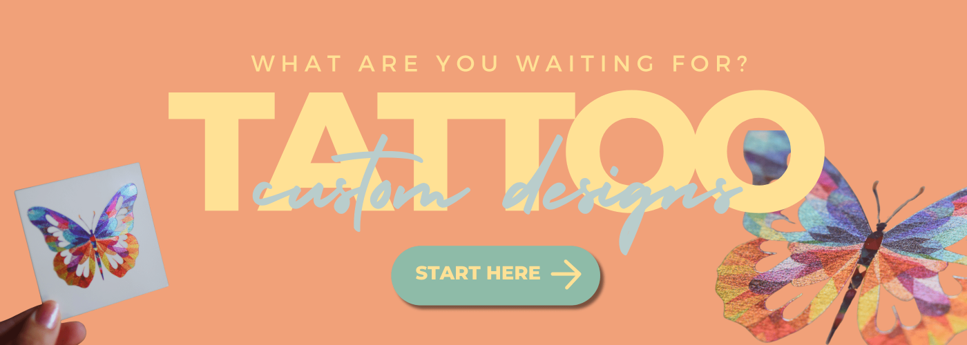 custom design tattoo banner